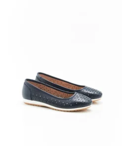 Ballerines Climatyl dessus cuir perforé