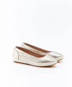 Ballerines Climatyl dessus cuir perforé