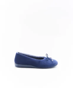 Ballerines compensées en velours