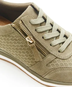 Baskets détail cuir embossé Amortyl