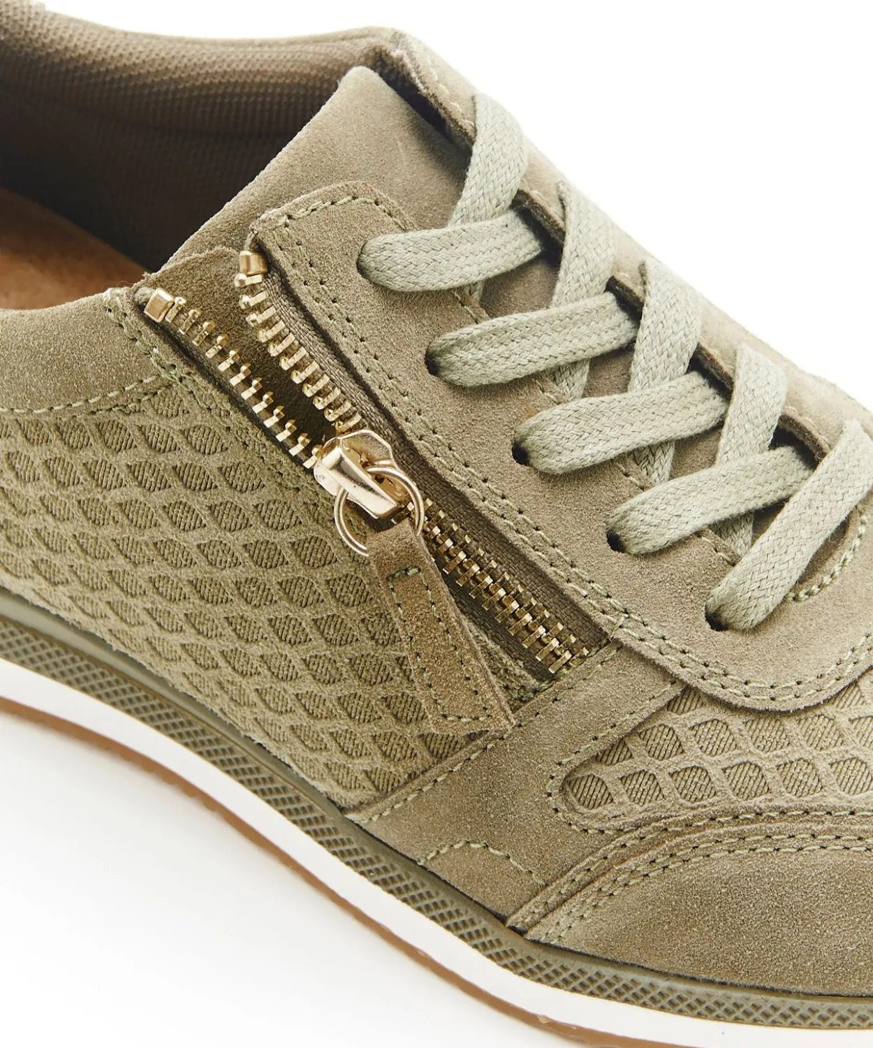 Baskets détail cuir embossé Amortyl