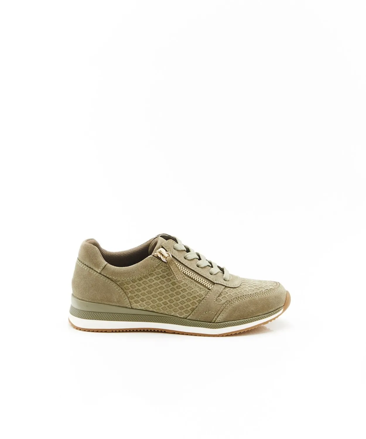 Baskets détail cuir embossé Amortyl