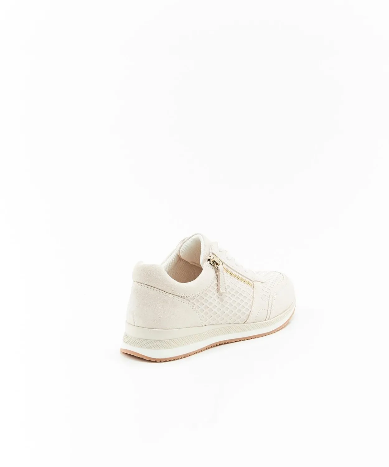 Baskets détail cuir embossé Amortyl