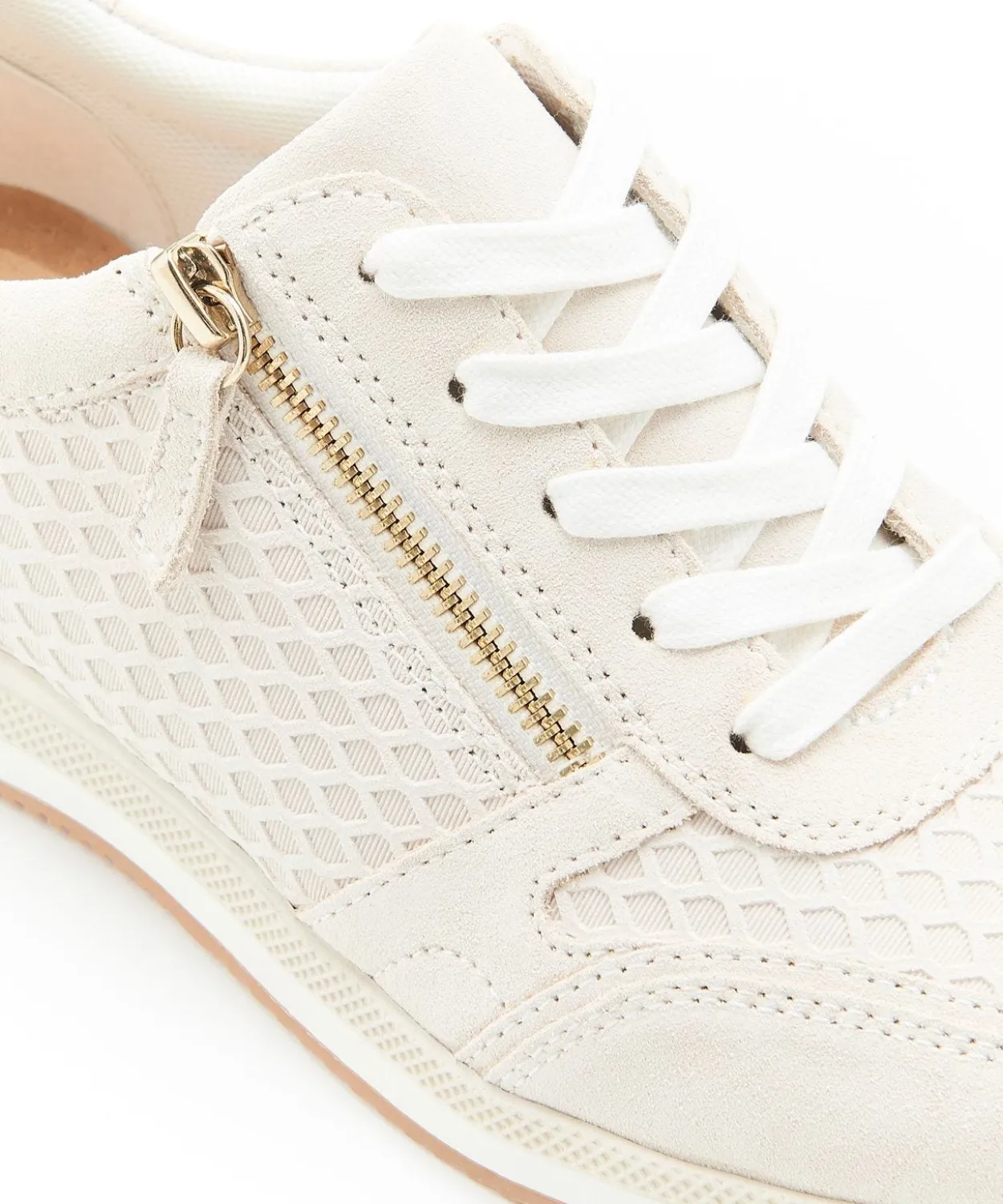 Baskets détail cuir embossé Amortyl