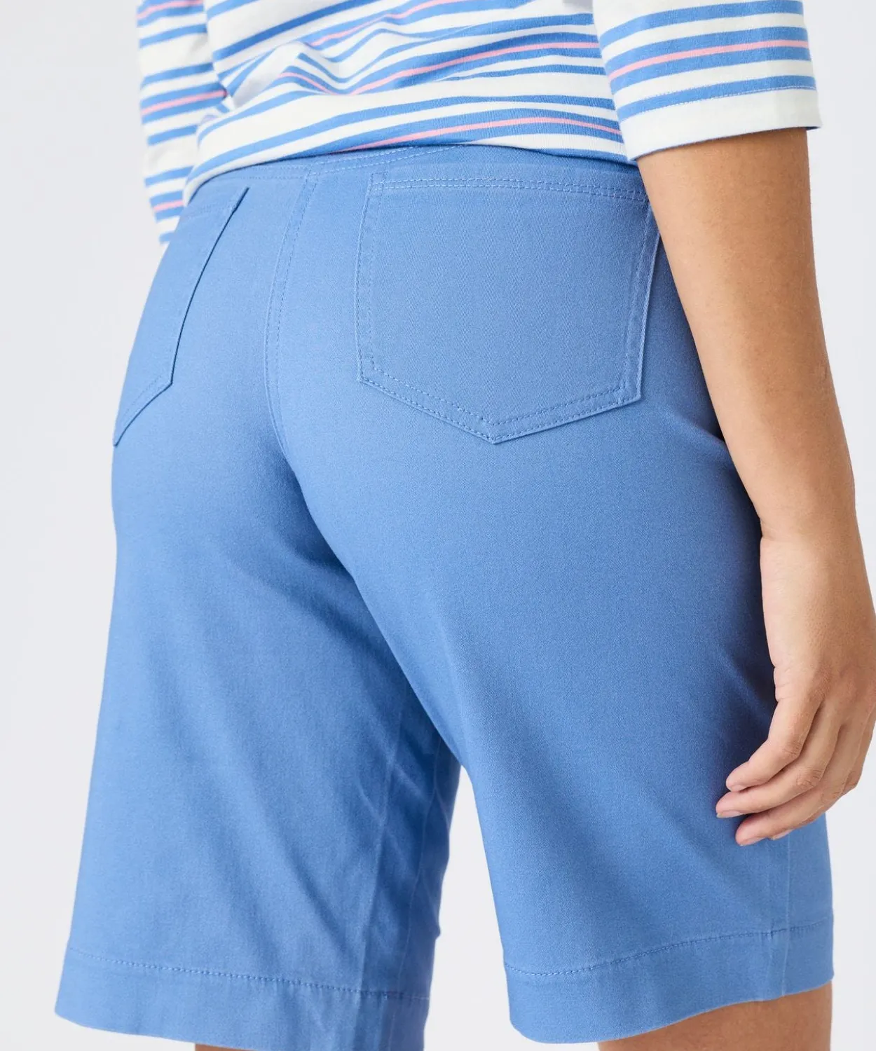 Bermuda coton stretch