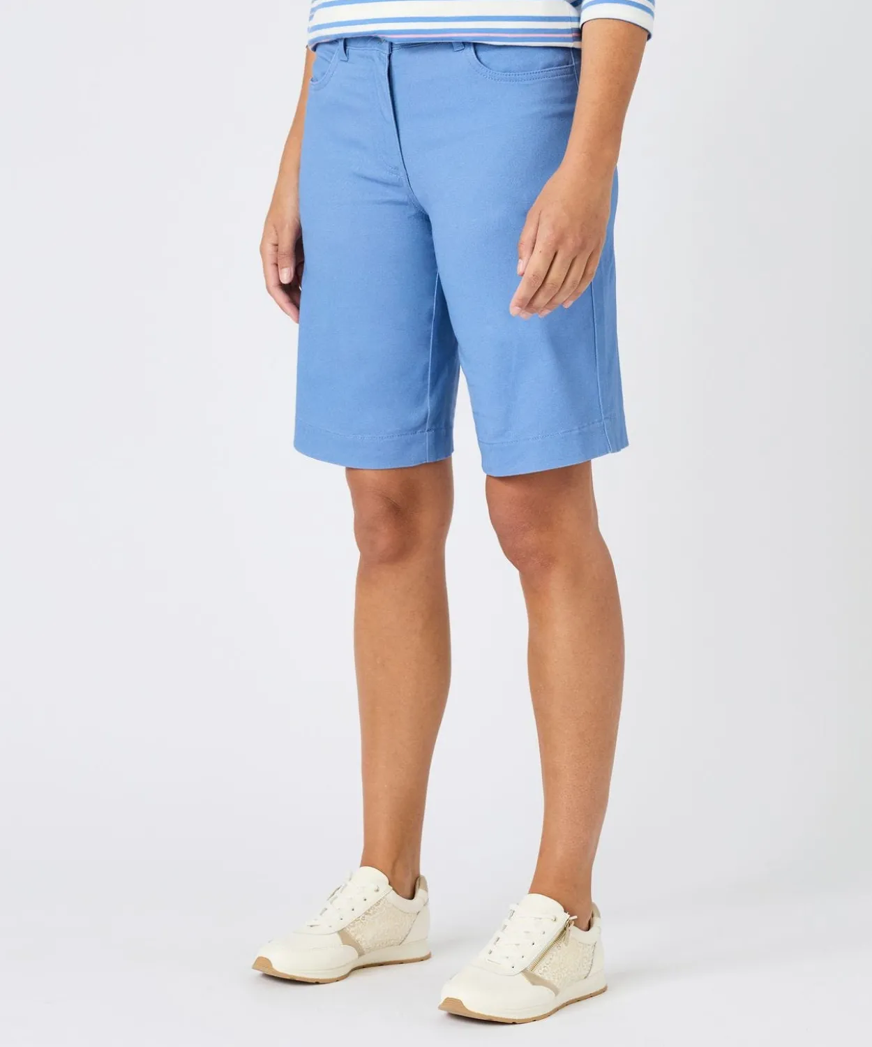 Bermuda coton stretch