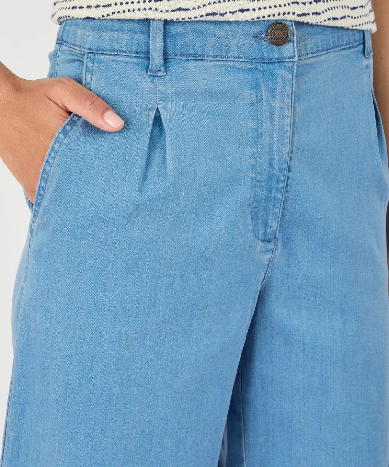 Bermuda mélange Lyocell Tencel(TM)