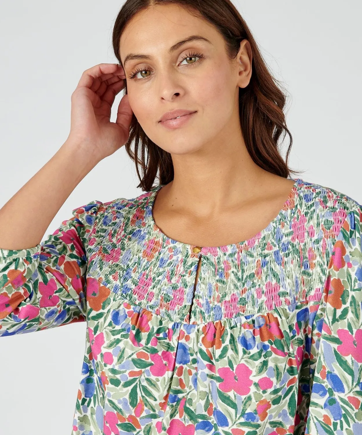 Blouse fluide viscose stretch