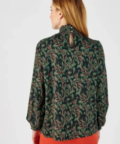 Blouse smockée pure viscose