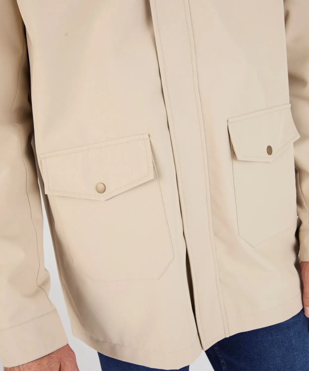 Blouson zippé col velours