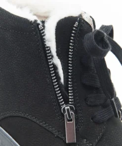 Bottillons zippés à lacets Thermolactyl
