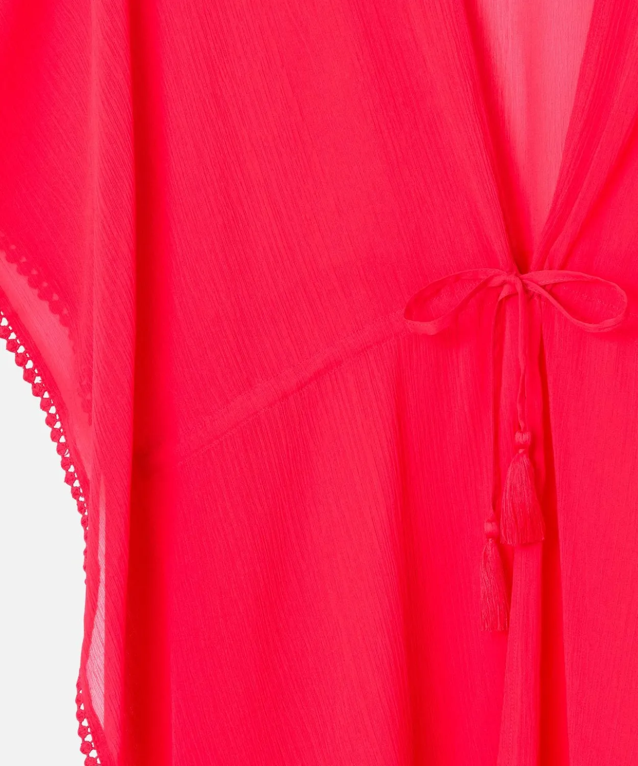 Caftan uni ou imprimé en voile