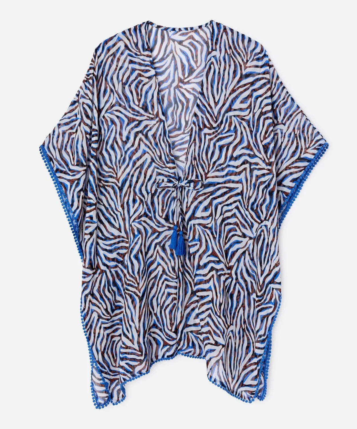 Caftan uni ou imprimé en voile