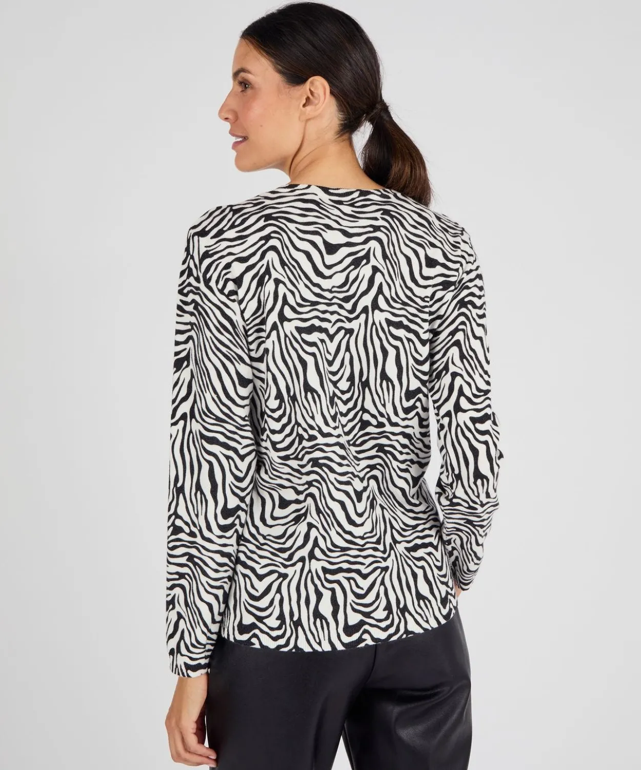 Cardigan maille fine