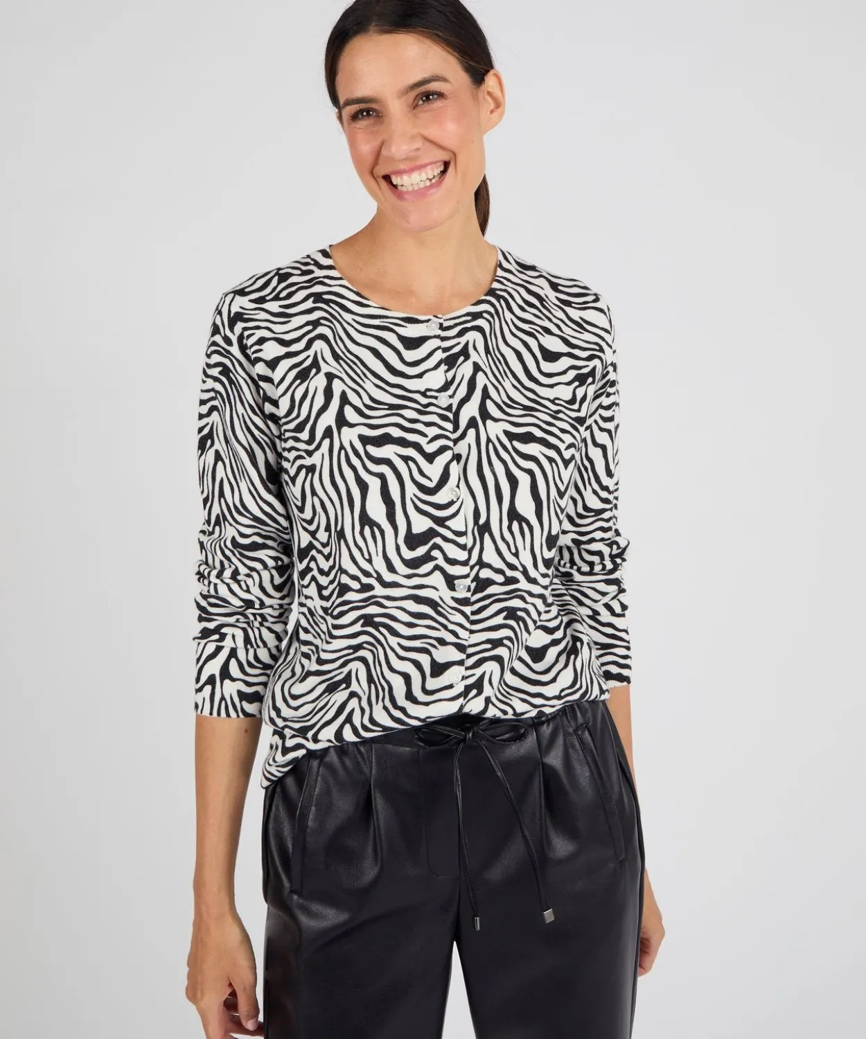 Cardigan maille fine