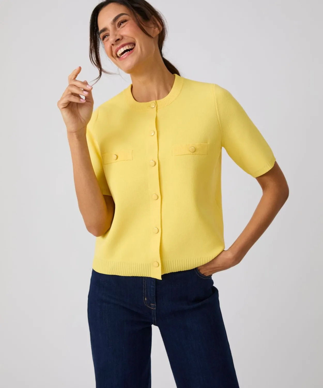 Cardigan maille milano