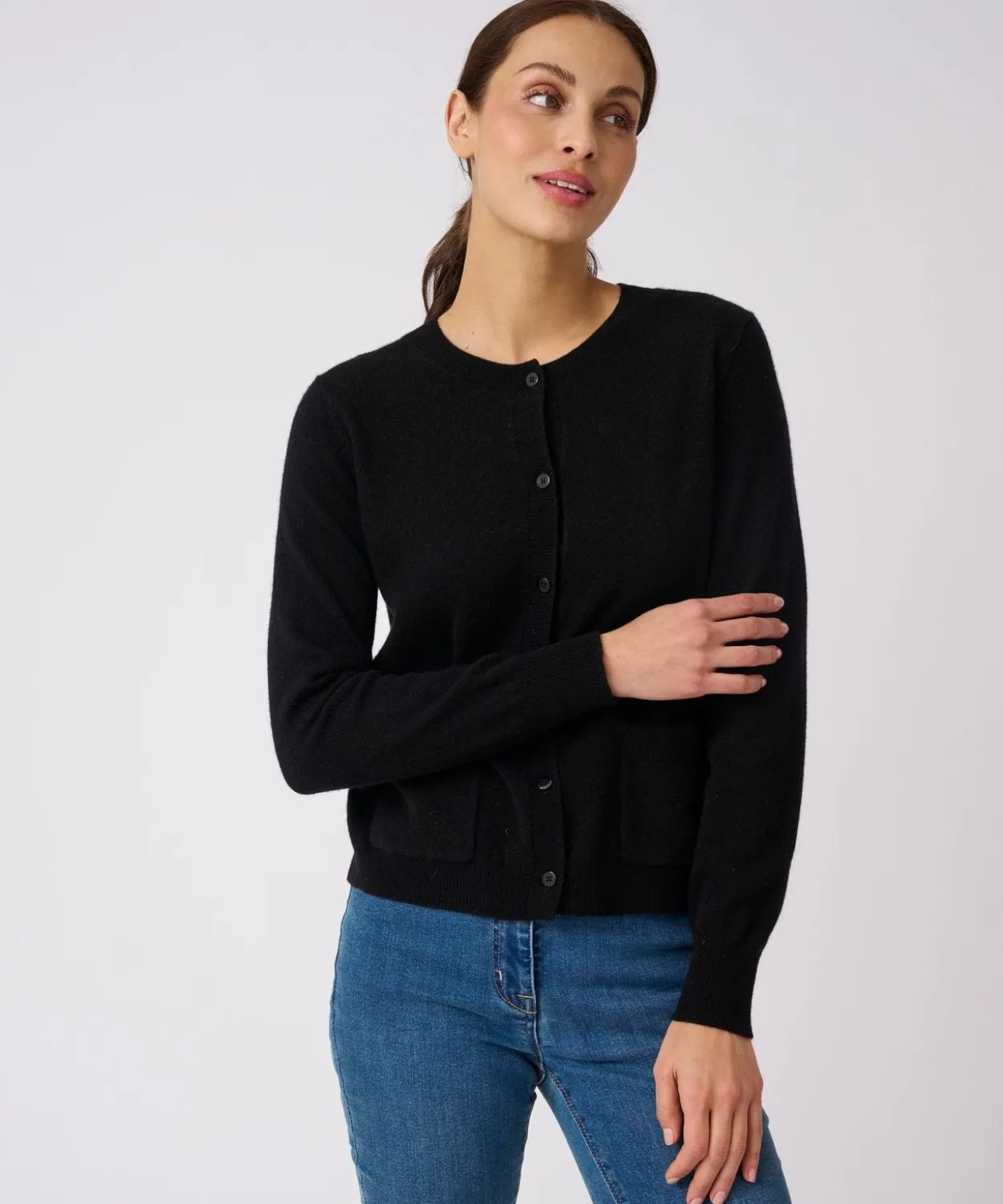 Cardigan pur cachemire