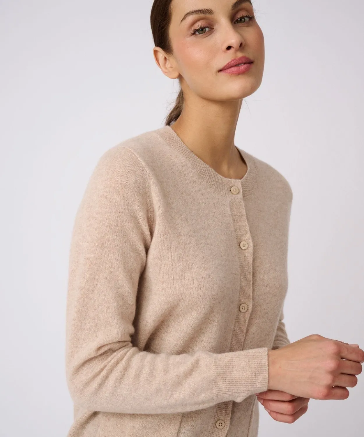 Cardigan pur cachemire