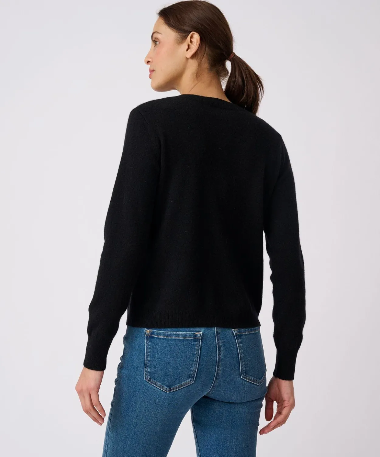 Cardigan pur cachemire