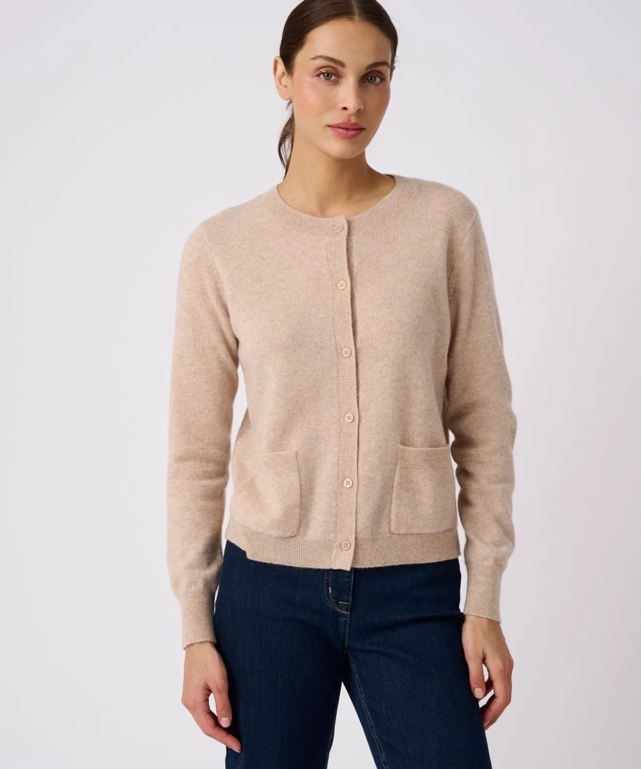 Cardigan pur cachemire