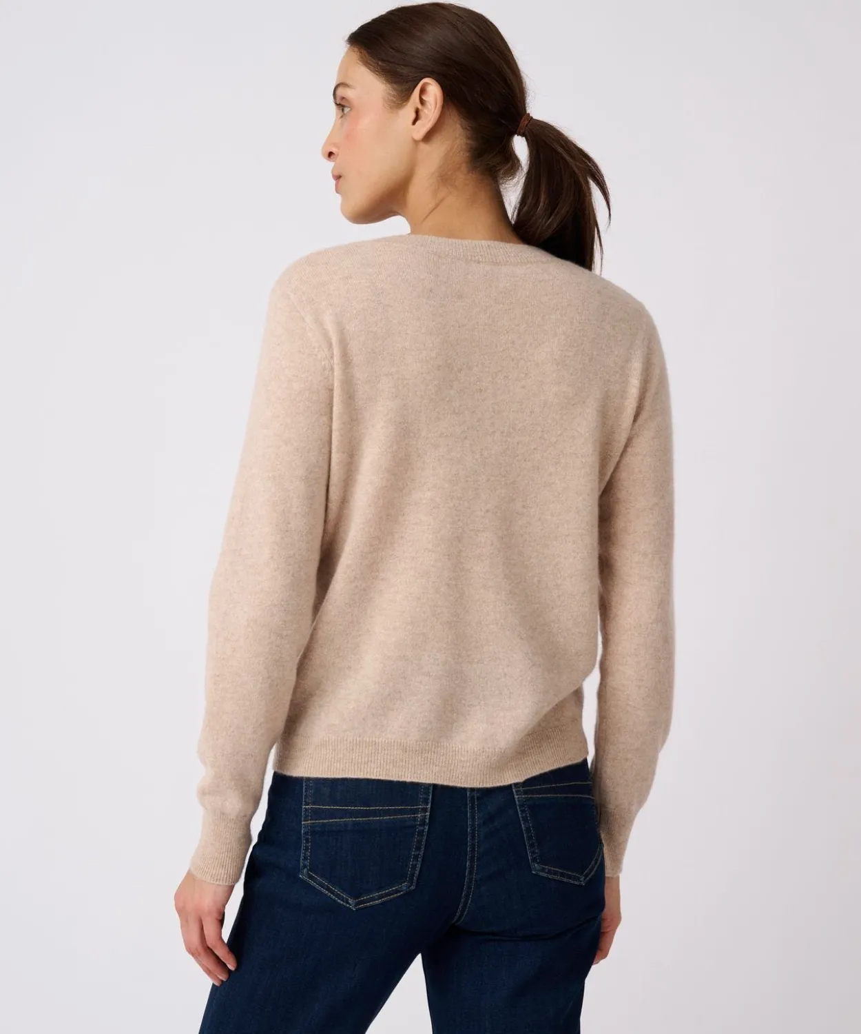 Cardigan pur cachemire