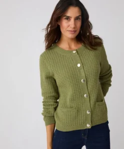 Cardigan uni ou rayé