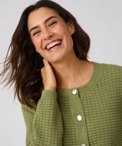 Cardigan uni ou rayé