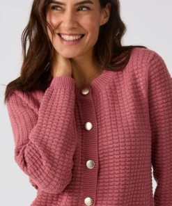 Cardigan uni ou rayé