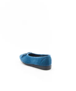 Chaussons aspect velours