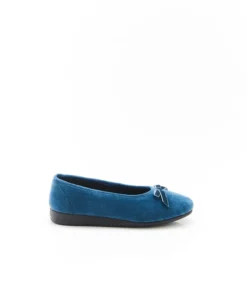 Chaussons aspect velours
