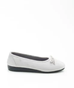 Chaussons aspect velours