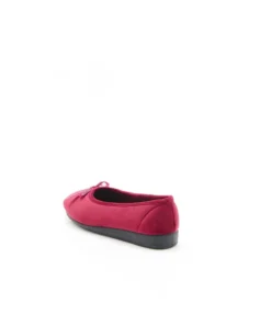 Chaussons aspect velours