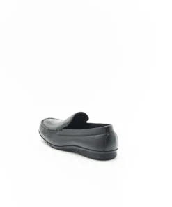 Chaussons en cuir grainé