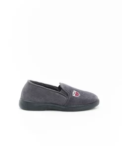 Chaussons en velours côtelé