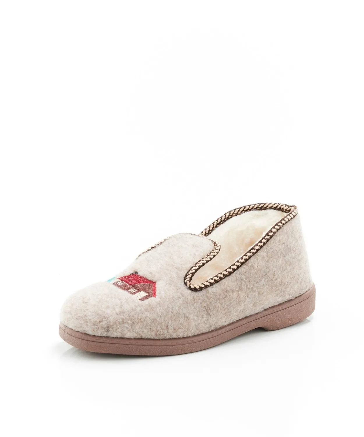 Chaussons Thermolactyl avec broderie