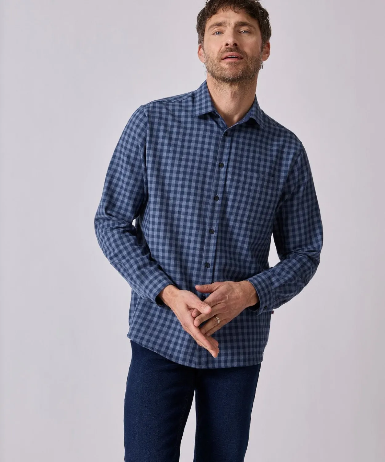 Chemise à carreaux Thermolactyl en flanelle