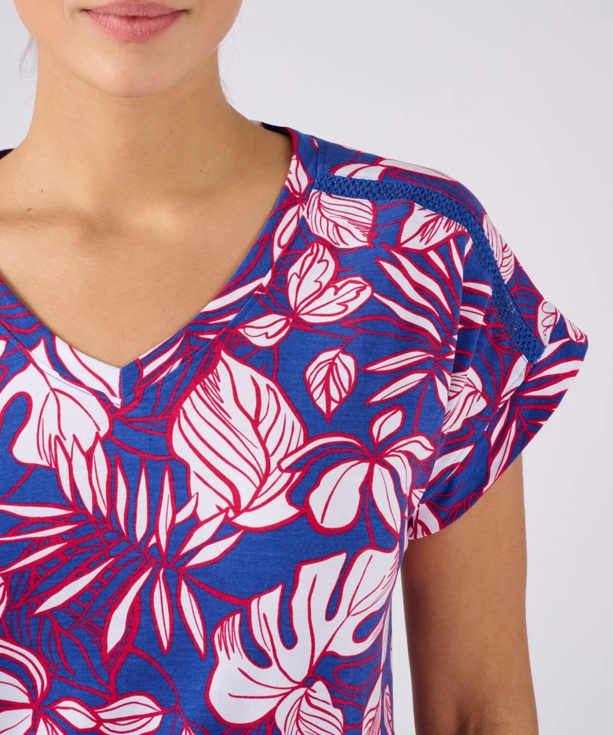 Chemise de nuit Climayl en maille jersey