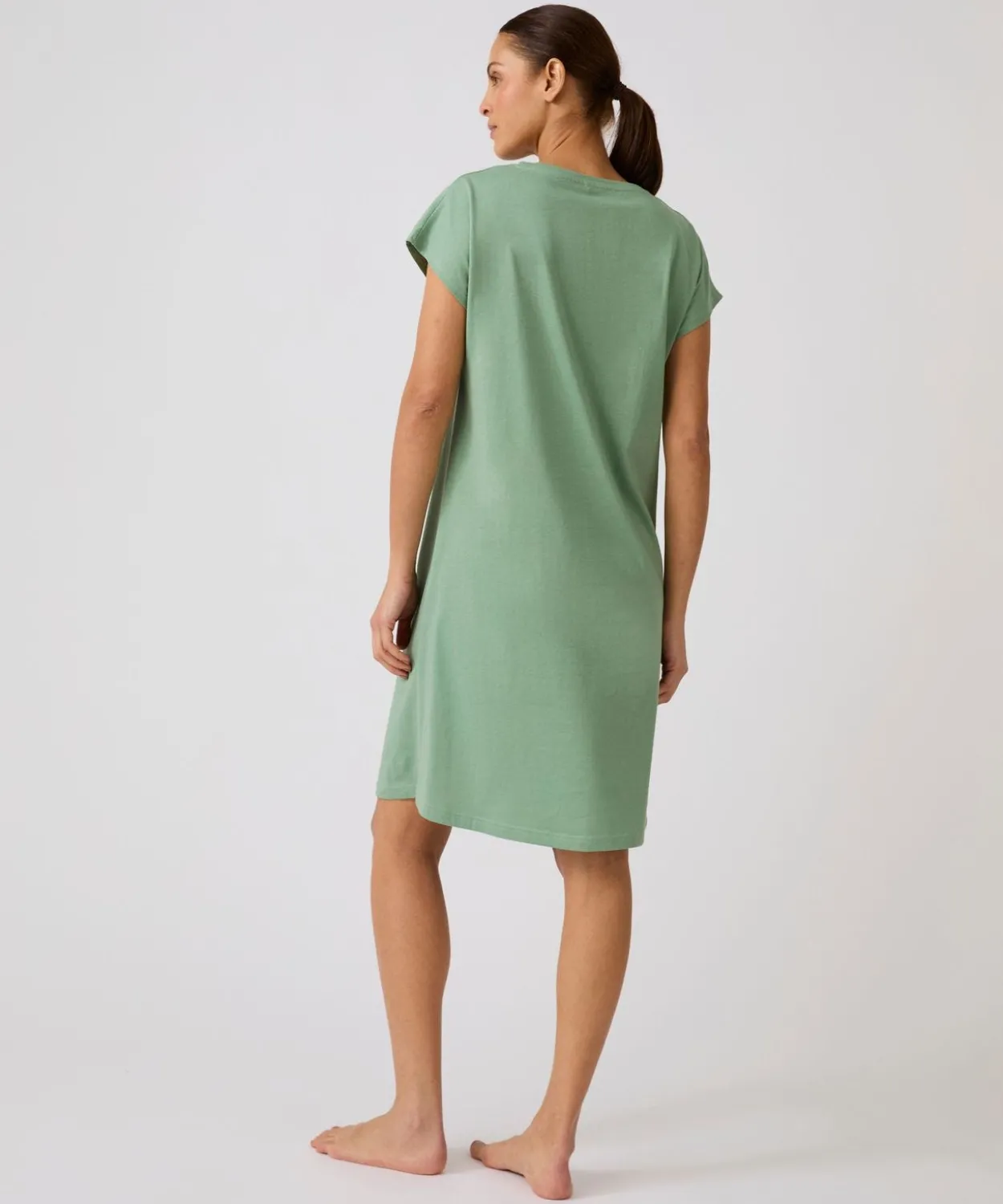 Chemise de nuit en pur coton