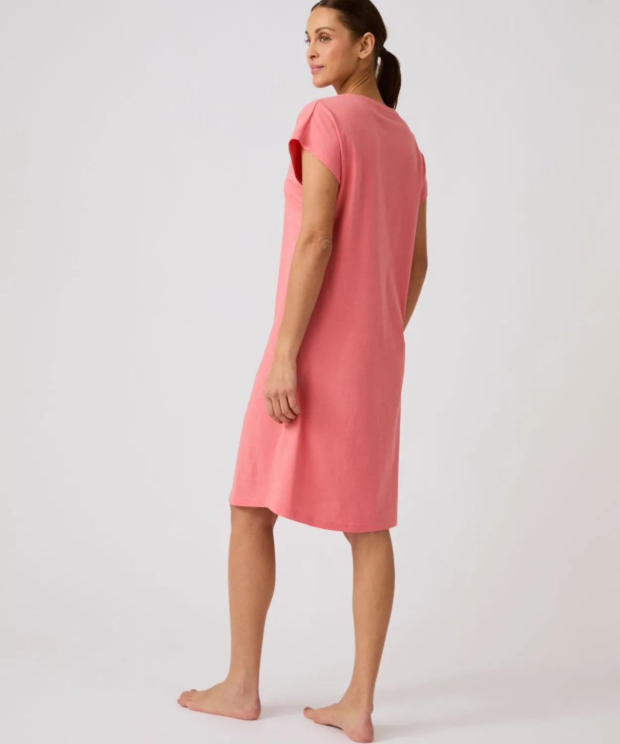 Chemise de nuit en pur coton