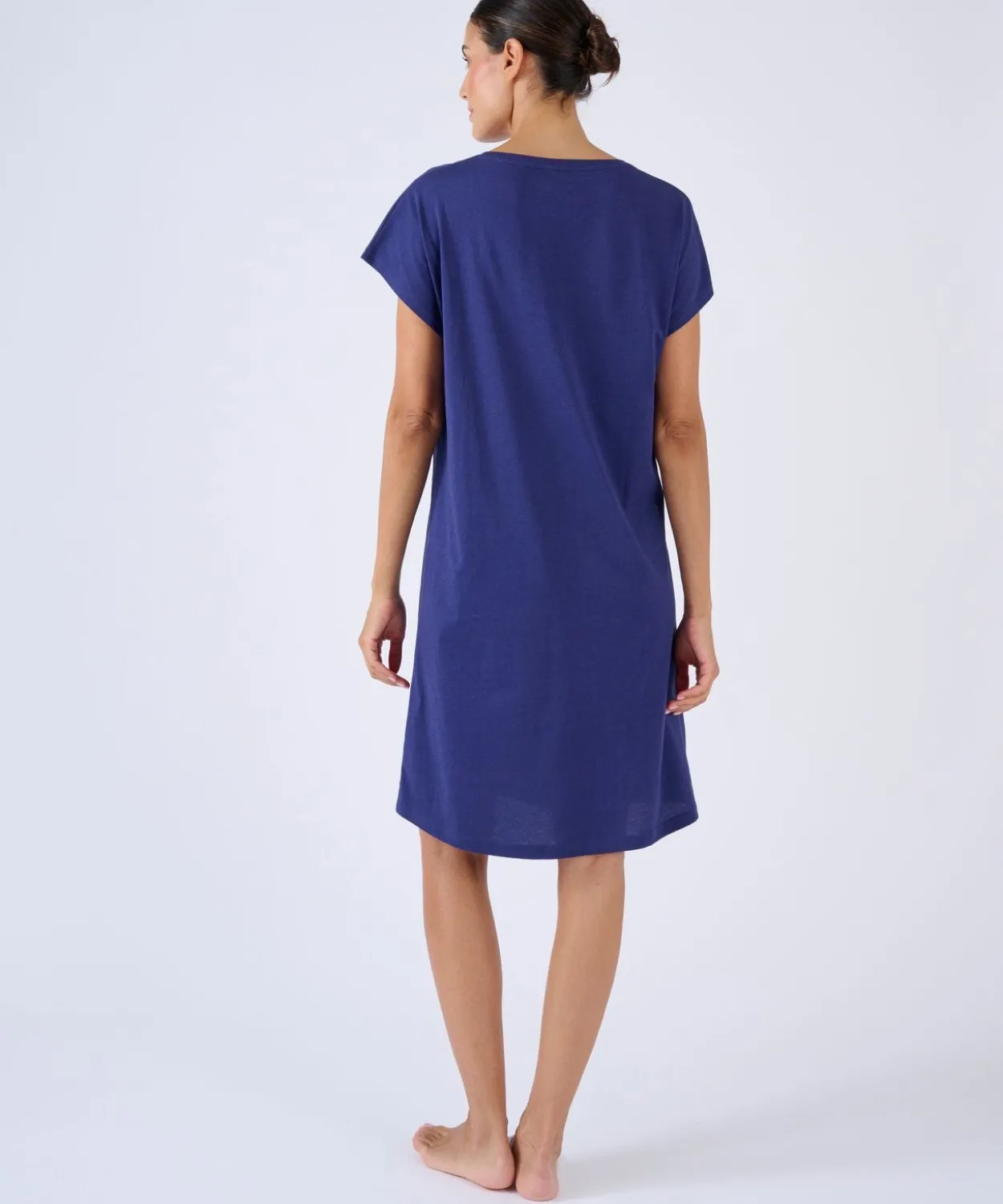 Chemise de nuit en pur coton
