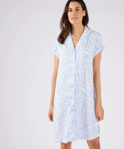 Chemise de nuit en pure viscose