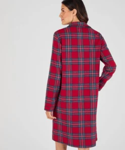 Chemise de nuit flanelle pur coton