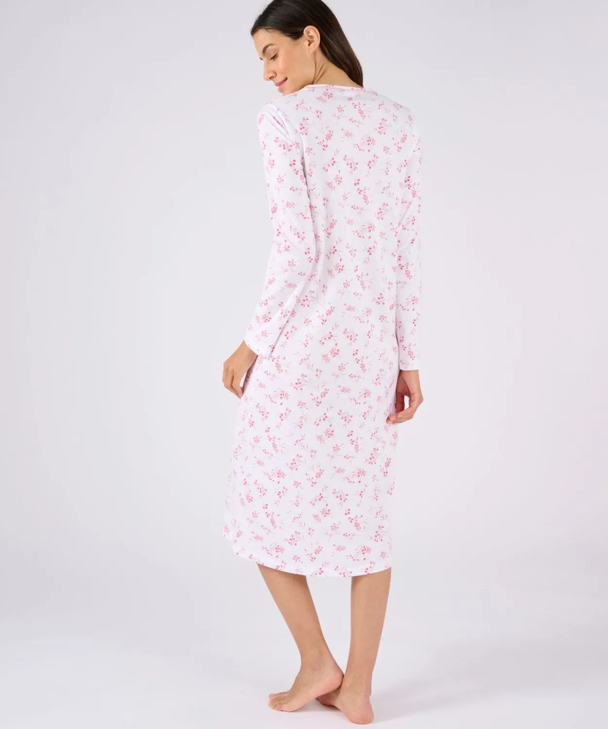 Chemise de nuit maille jersey pur coton