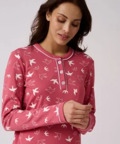 Chemise de nuit Thermolactyl en maille interlock