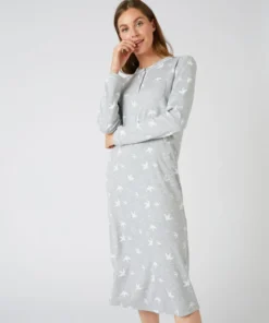 Chemise de nuit Thermolactyl en maille interlock