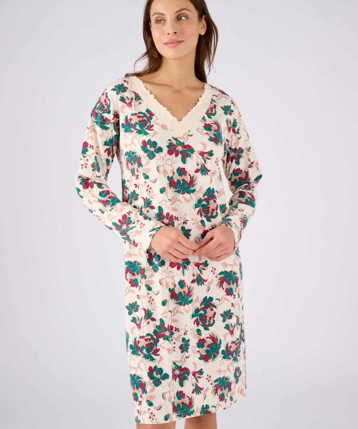 Chemise de nuit Thermolactyl en maille jersey