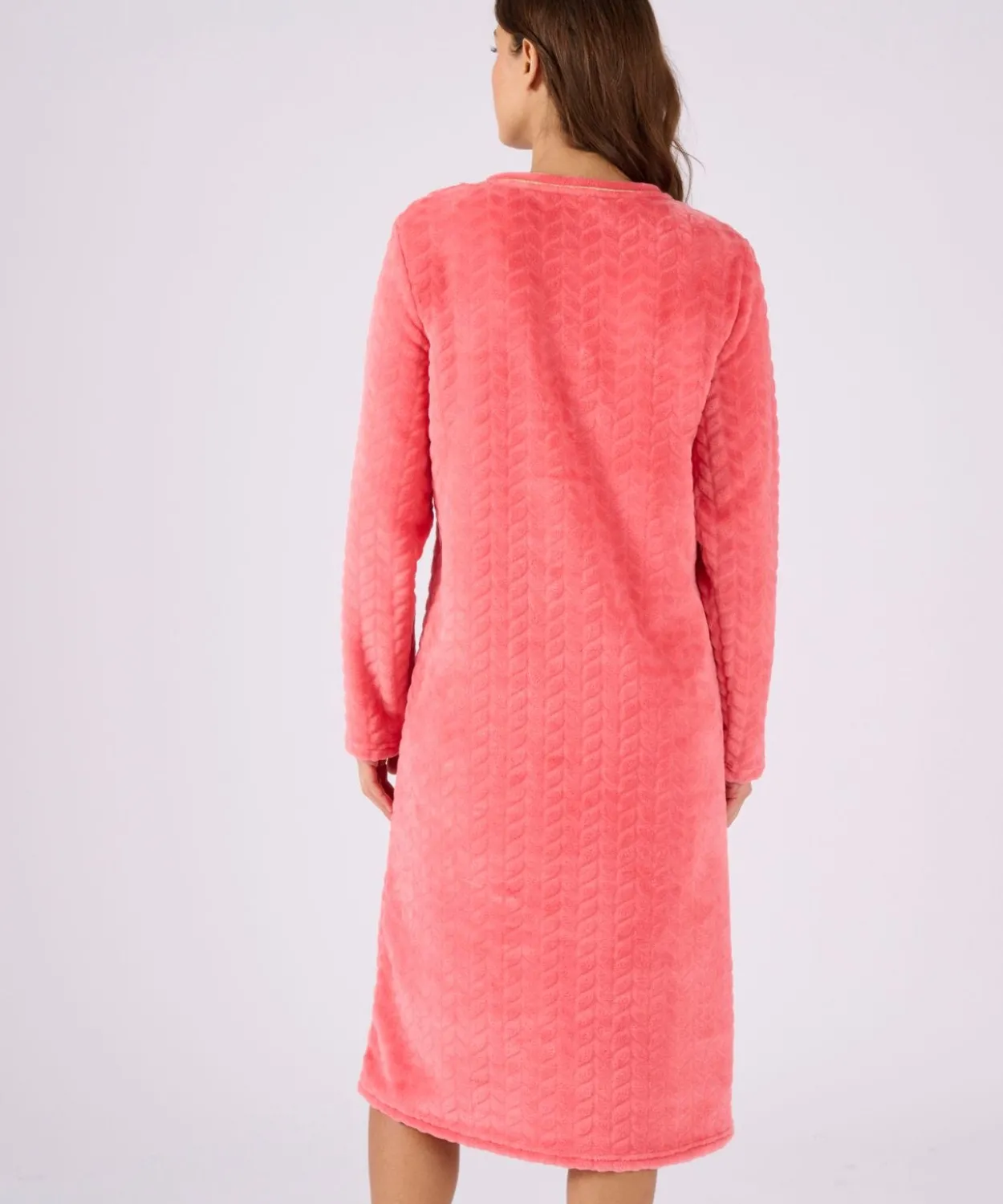 Chemise de nuit Thermolactyl maille reliéfée