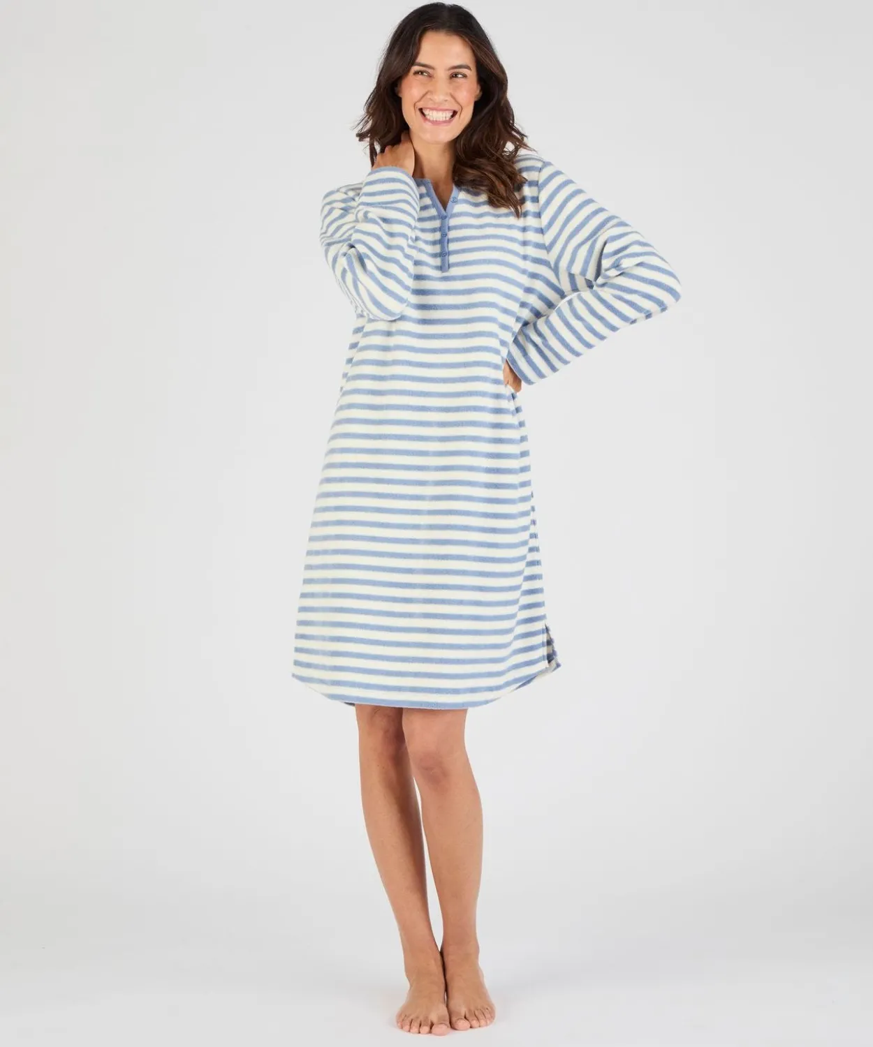 Chemise de nuit Thermolactyl maille polaire
