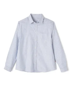Chemise rayée Oxford.