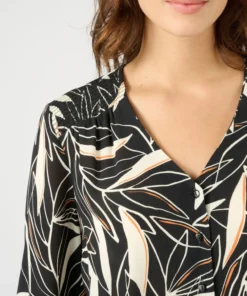 Chemisier tissu crêpe pure viscose